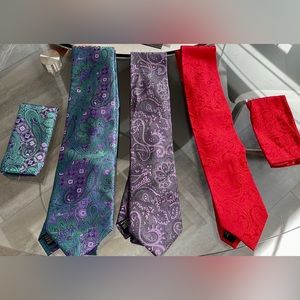 Silk Paisley Ties
